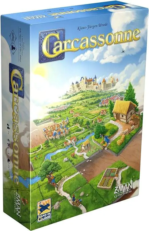 Carcassonne is a board game suitable for over 50