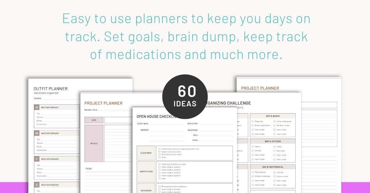 Free ADHD Planners are easy to find on the internet.