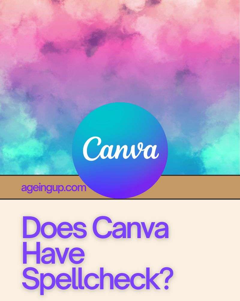 Image with the question Does Canva Have Spellcheck written on it