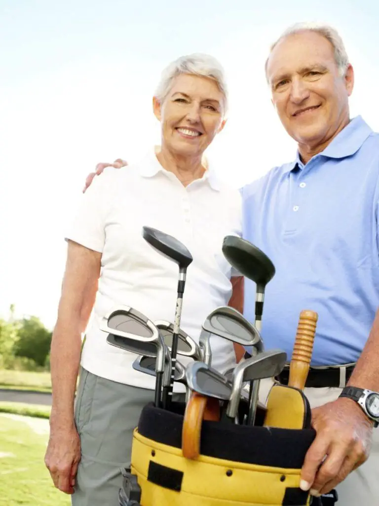 Many mobile home parks for people over 50 offer amenities like golf.