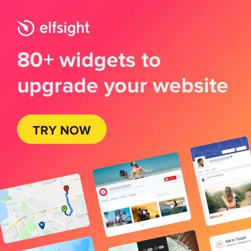 Adding reviews to Squarespace using the Elfsite widget pictured here.