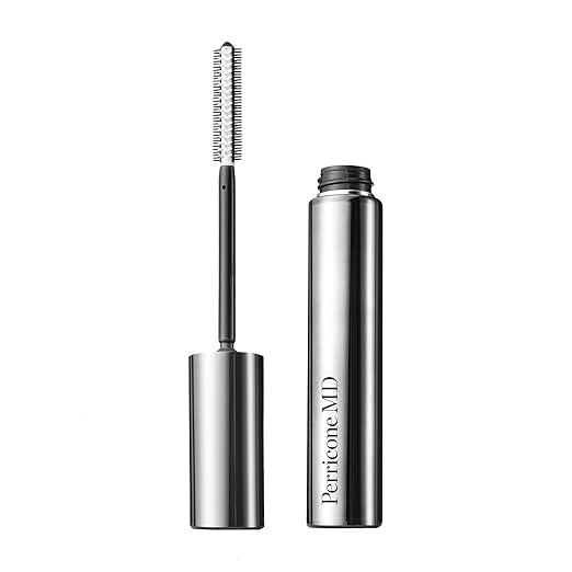 Silver tube of mascara and mascara brush to demonstrate one of the best mascara products for people over 50