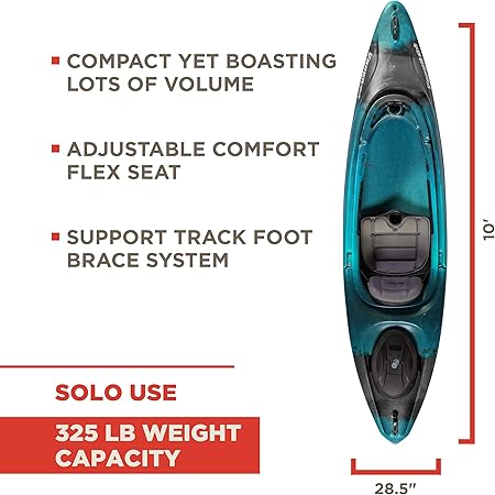 Blue Kayak for seniors