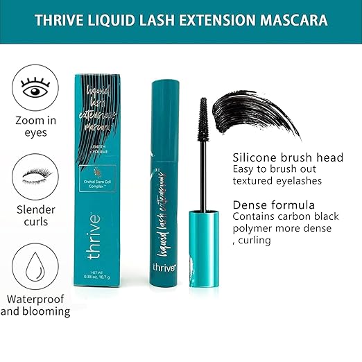 Thrive tubing mascara is one of the best mascara for people over 50