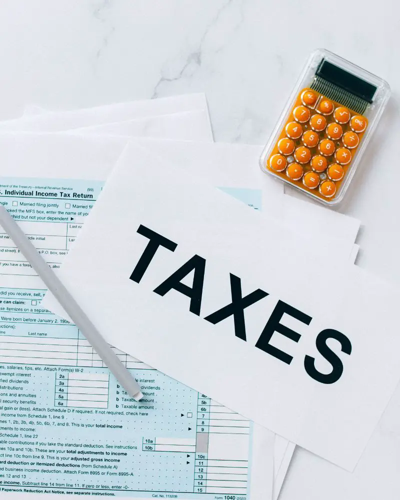 a pen and a paper with a label on it that indicates how there might be an easier way to navigate tax season.