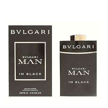 A black and cold perfume bottle of Bvlgari for Men touted as one of the best colognes for men over 50