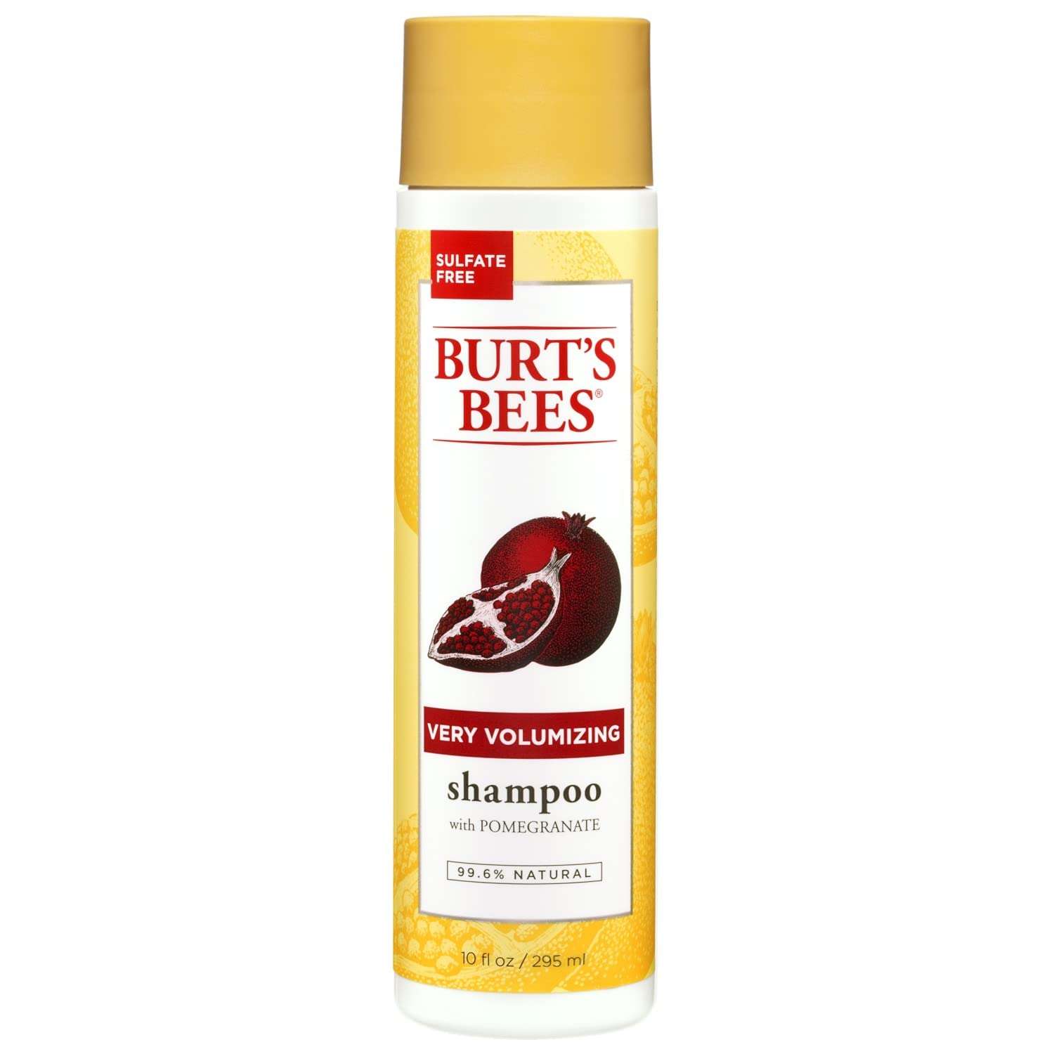 Yellow shampoo bottle 