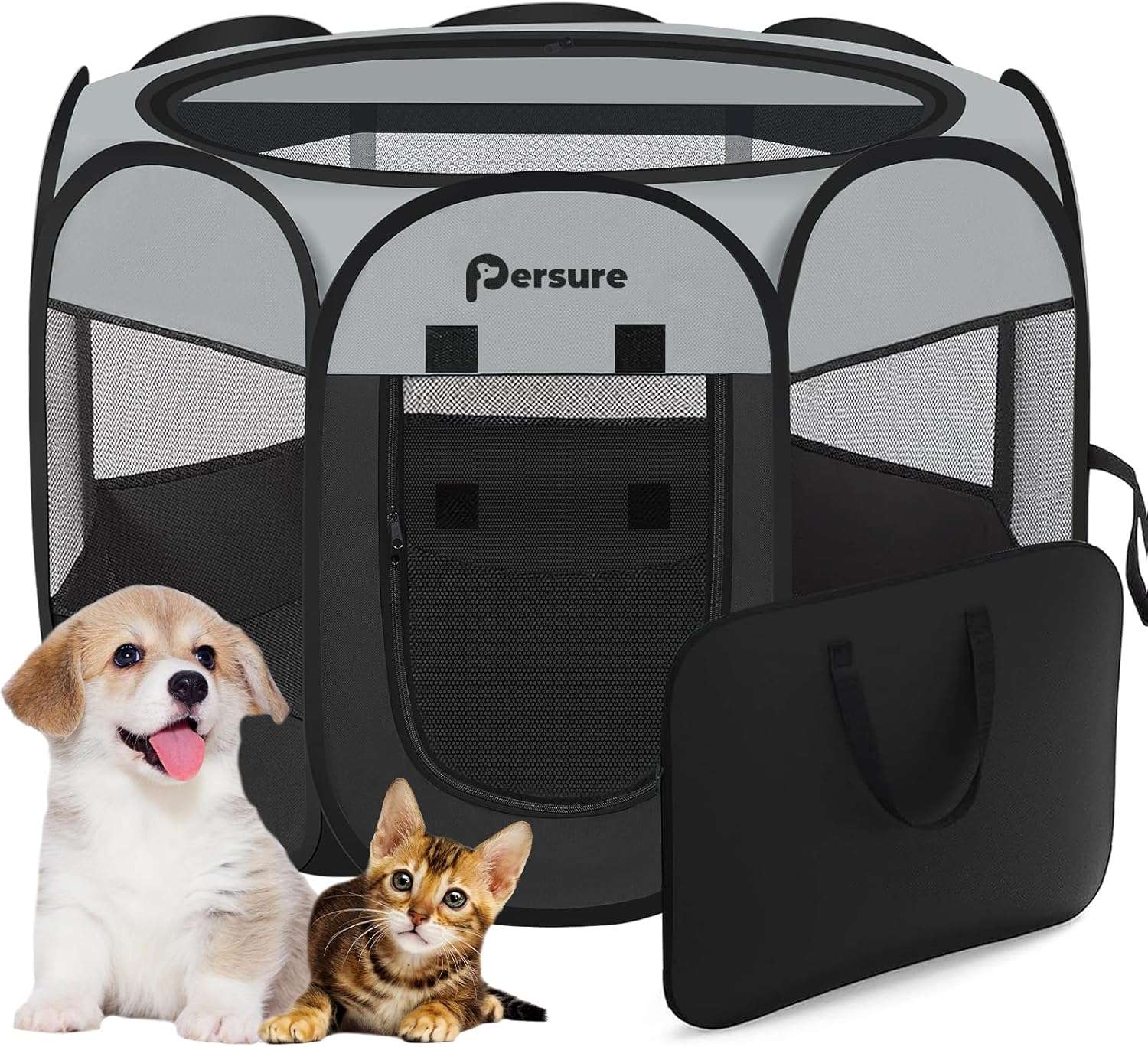 The best dogs for people over 60 also need equipment like this dog playpen