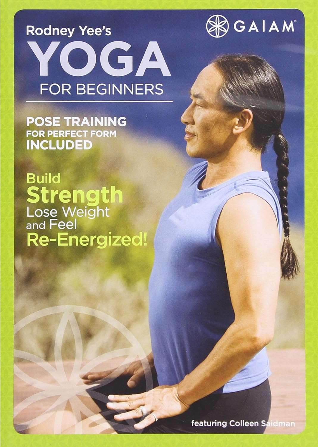 Man doing seated yoga 