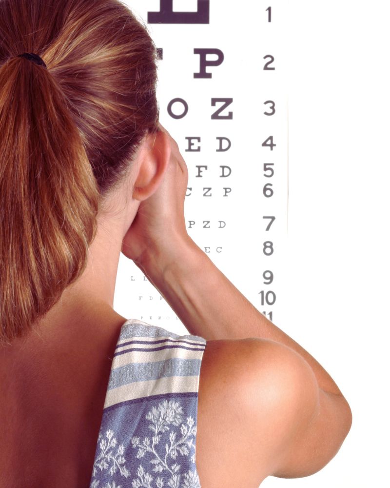 a woman looking at a hart chart printable